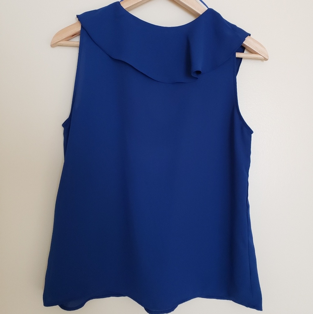 Zara V neck Flutter top - Picture 3 of 3